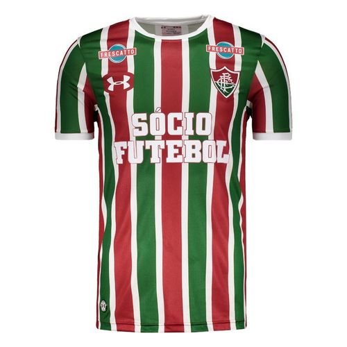 Camisa Under Armour Fluminense I 2017 com Patrocínio