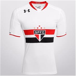 Camisa Under Armour São Paulo I 15/16 S/Nº - Jogador - G- Branco