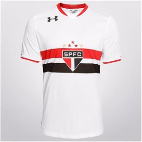 Tudo sobre 'Camisa Under Armour São Paulo I 15/16 S/Nº - M- Branco'