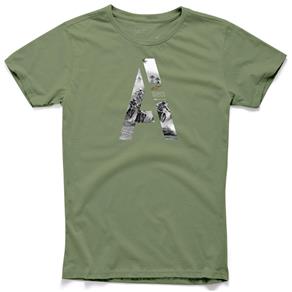 Camiseta Alpinestars Masculina Capita - 2XL - Verde