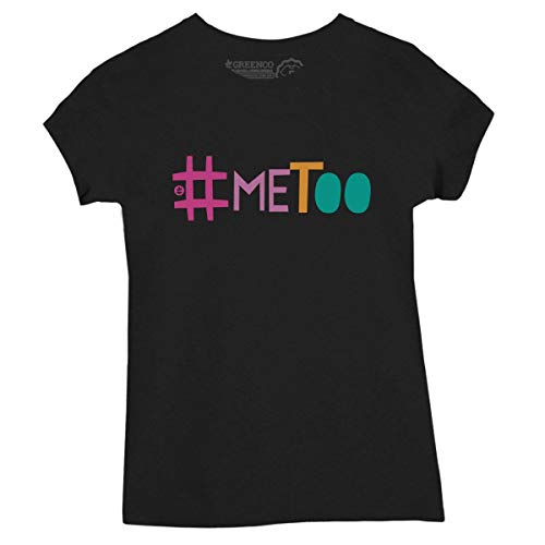 Camiseta Baby Look - #Metoo - M PRETO