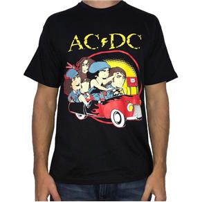 Camiseta Banda AC DC 101 - PRETO - PP