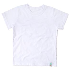 Camiseta Básica Gola Careca - Branco - 4