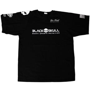 Camiseta Black Skull Preto Tamanho G