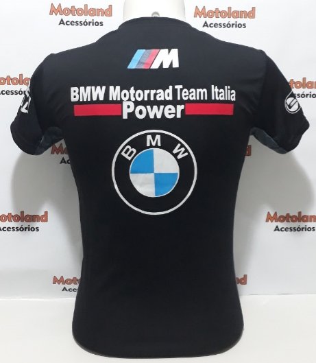 Tudo sobre 'Camiseta Bmw Motorsport Motorrad Team Italia Power Moto GP Formula 1 B1'