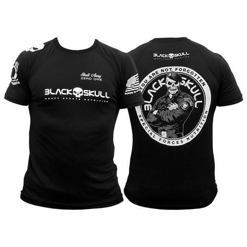 Camiseta Bope - Dry Fit - Tamanho G - Black Skull
