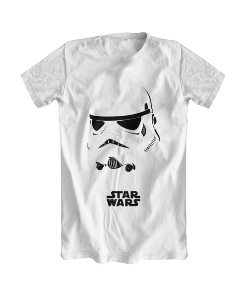 Camiseta Branca - Star Wars Stormtrooper (P)