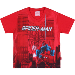 Camiseta Brandili Estampa Homem-Aranha