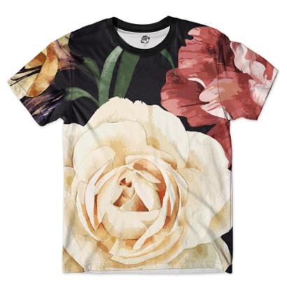 Camiseta BSC Floral S Full Print