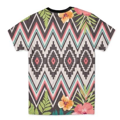 Camiseta BSC Tribal Floral Full Print