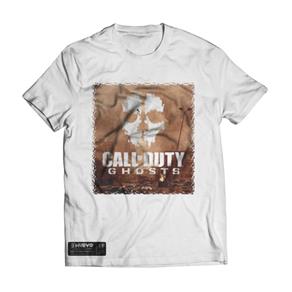 Camiseta Call Of Duty Ghosts - G - Branco