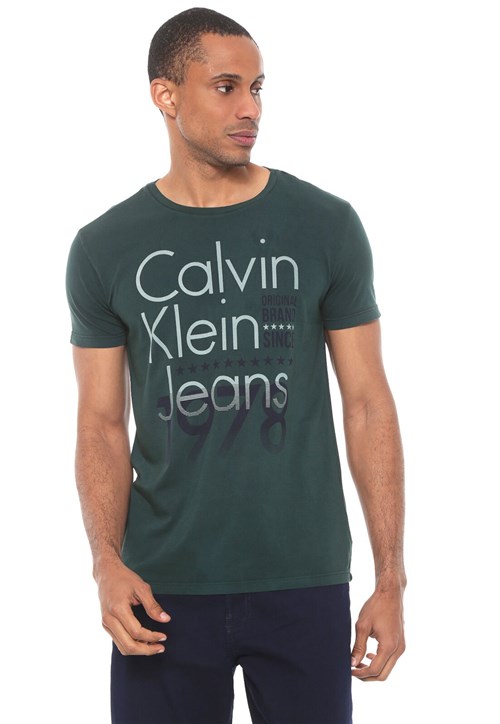 Camiseta Calvin Klein Jeans 1978 Verde