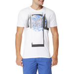 Camiseta Calvin Klein Jeans Estampa Frontal E Logo
