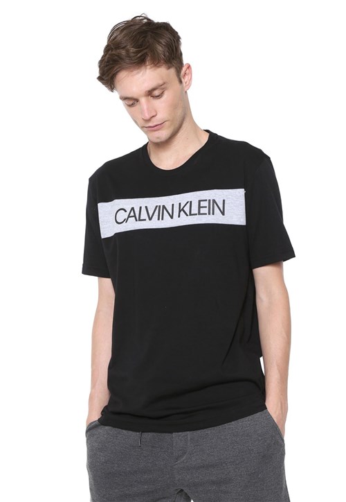 Camiseta Calvin Klein Underwear Lettering Preta
