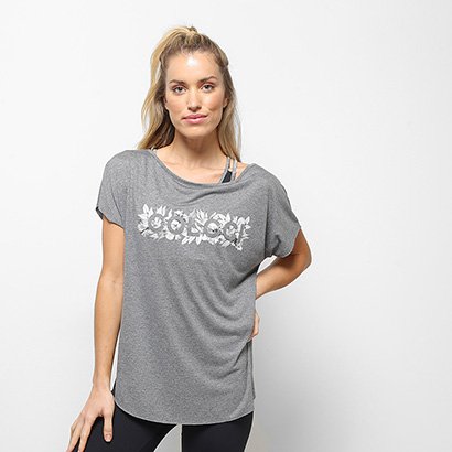 Camiseta Colcci Fitness Estampada Feminina