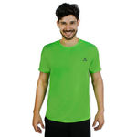 Camiseta Color Dry Workout Ss Cst-300 - Masculino - Gg - Verde - Muvin