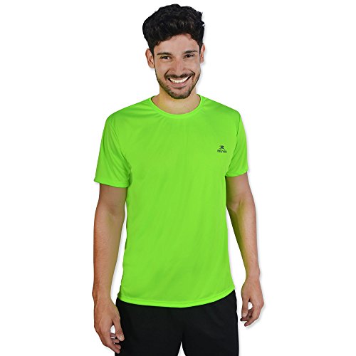 Camiseta Color Dry Workout Ss Muvin Cst-300 - Verde Fluorescente - P