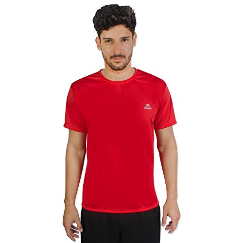 Camiseta Color Dry Workout Ss Muvin Cst-300 - Vermelho - P