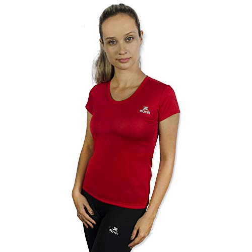 Camiseta Color Dry Workout Ss - Muvin - Cst-400 - Vermelho - Eg