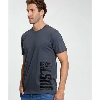 Camiseta Costa Rica Estampa Frontal Manga Curta Masculina
