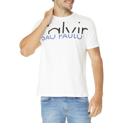 Camiseta de Algodão Calvin Klein Jeans Cidades