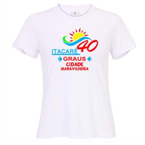 Camiseta de Itacaré Verão Feminina - PRETO - G