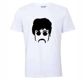 Camiseta de John Lennon Masculina - Branca - GG