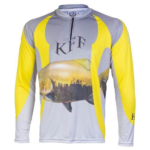 Camiseta de Pesca King Proteção Solar Uv KFF14 - Tamba - King Brasil