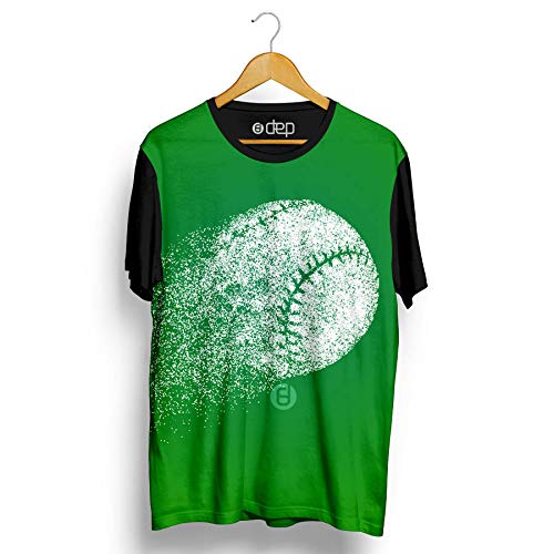 Camiseta Dep Bola de Beisebol Verde (G)