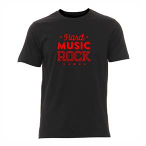 Camiseta do Hard Music Rock - GG - Preta