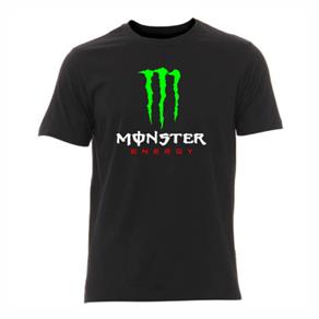 Camiseta do Monster Masculina - G - Preta