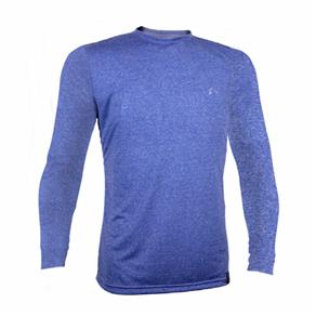 Camiseta Dry Living ML Masculina - Conquista - Azul
