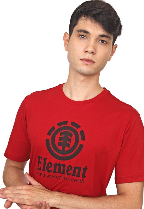 Camiseta Element Vertical Vermelha - Kanui