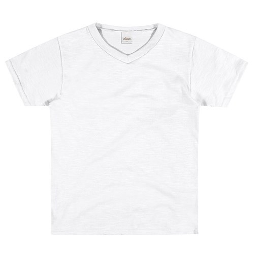 Camiseta Elian Infantil Branca 51001 2001 0219 (Branco, 01, Camiseta)