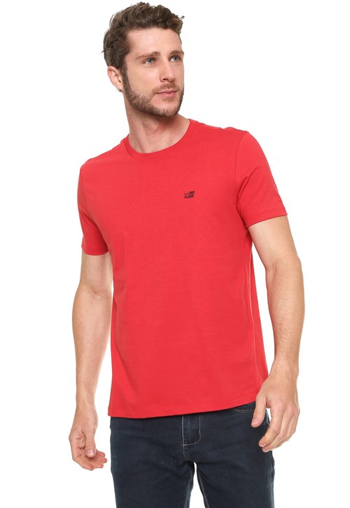 Camiseta Ellus 2ND Floor Basic Vermelha