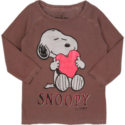 Camiseta Ellus Vintage Snoopy Coração