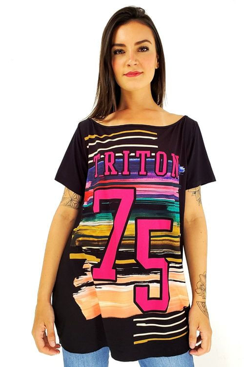 Camiseta Estampada Triton - G