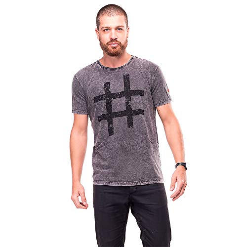 Camiseta Estonada Hashtag UseLiverpool Preto G