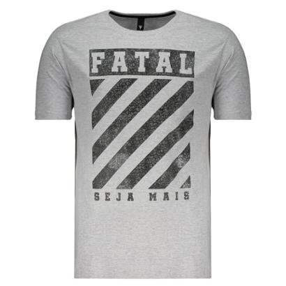Camiseta Fatal Cracked Estampada Masculina
