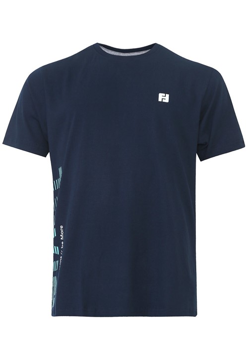 Camiseta Fatal Lettering Azul-marinho