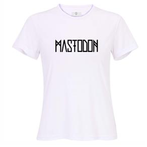 Camiseta Feminina Banda Rock: Mastodon - P / Branca