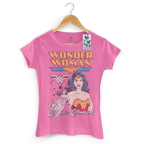 Tudo sobre 'Camiseta Feminina Dc Comics Mulher Maravilha'