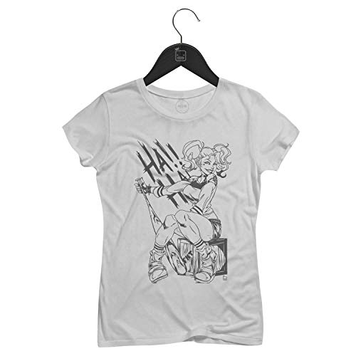 Camiseta Feminina Harley Quinn | Branca - P