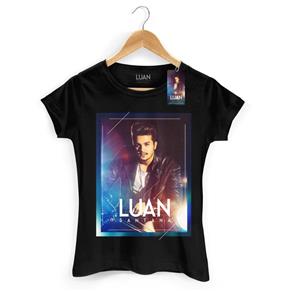 Camiseta Feminina Luan Santana 60´s - GG - Preta