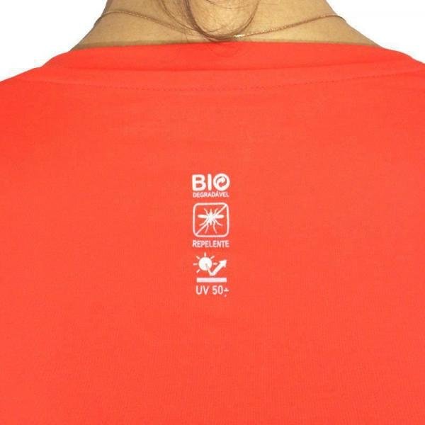 Camiseta Feminina Térmica Proteção UV Repelente Roupa Academia Lupo