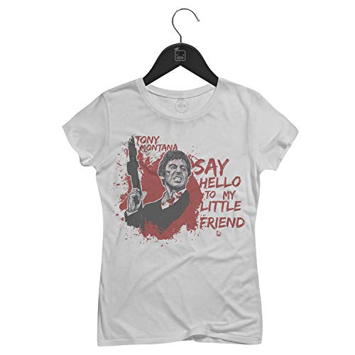 Camiseta Feminina Tony Montana | Branca - P