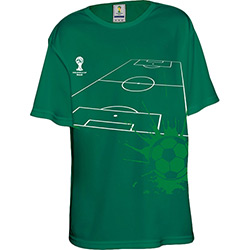 Camiseta FIFA Verde Masculina Quadra Fifa