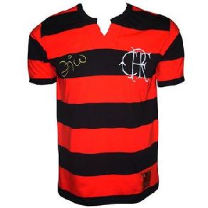 Camiseta Flamengo Retrô / Zico - Tamanho M
