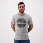 Camiseta HD Pointless Estampada Cinza Mescla