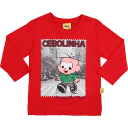Camiseta Infantil Brandili Cebolinha Baby